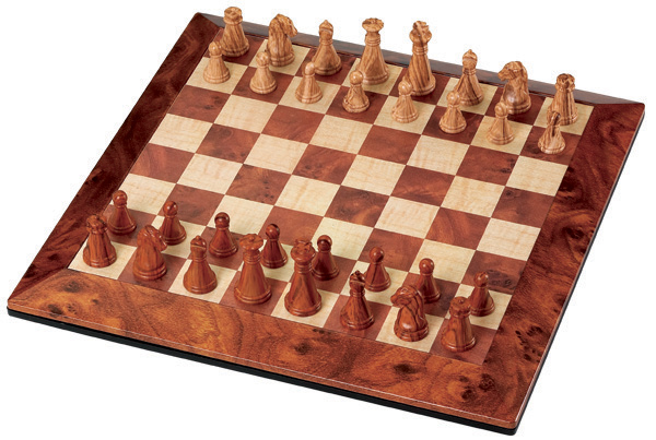 Peach Woody Magnetic Chess